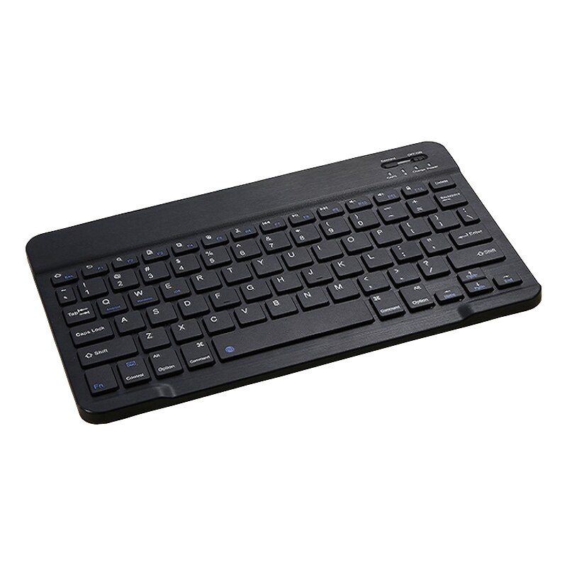 Wireless Keyboard Mini Bluetooth Keyboard For iPad Tablet iPhone Android Smartphone Ultra-Slim Portable Phone: 10inch black Russian