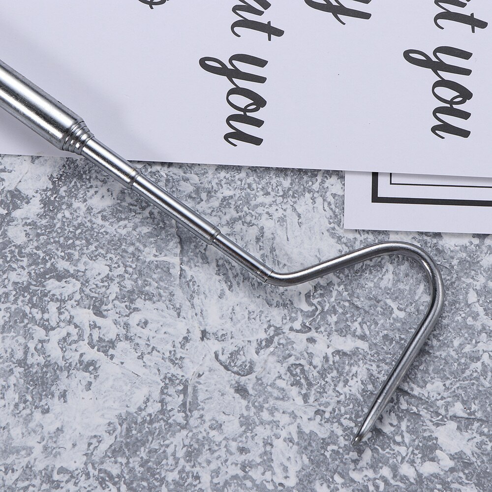 Roestvrijstalen slangenhaak intrekbaar reptielenherpgereedschap  (68cm)