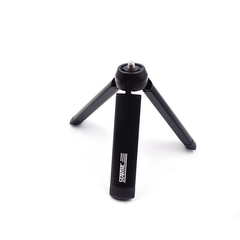 Handheld stativ halterung mit CNC telefon Clip Halfter halterung & LED-leuchten für FIMI Palme kamera gimbal zubehör Erweiterung Bausätze: nur Stativ