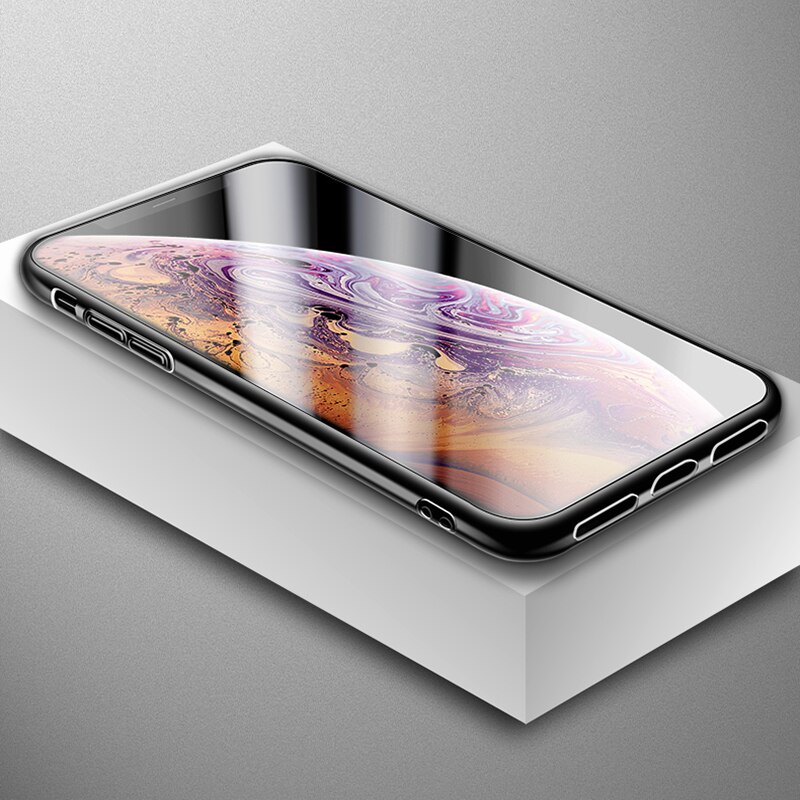 Soft Tpu Case Voor Iphone X Xs Max Ultra Thin Clear Silicone Beschermende Telefoon Cover Stofdicht Caso Full Body capa Coque