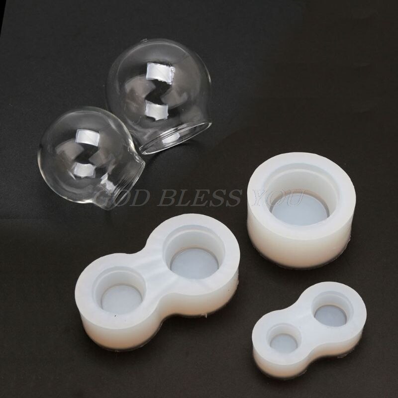 DIY Crystal Ball Glass Resin Mold Art Crafts Twirling Epoxy Resin Funny Game Machine Mold Twisting Machine Silicone Mold