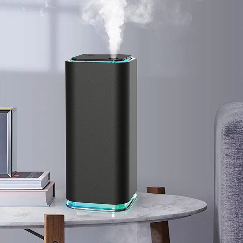 Air Purifier with LED Lights Air Cleaner for Home Car Office Kitchen Bedroom Desk NJ88