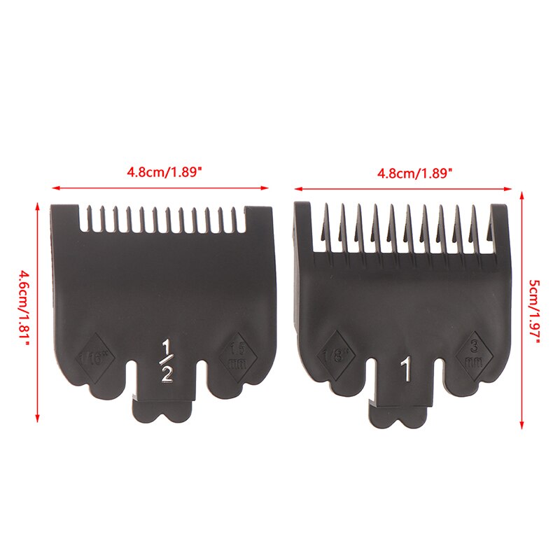 2 Teile/satz Haar Haarschneidemaschine führen Kamm Bart Trimmer Kamm Trimmer Kopf Rasierer Kamm Ersatz Haarschneidemaschine Klinge Cutter Haar Pflege