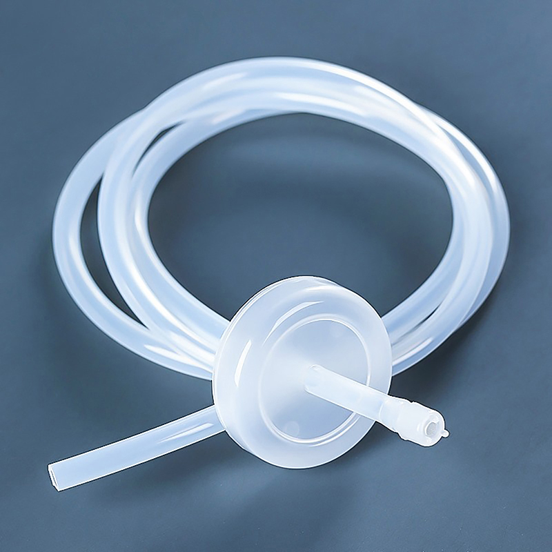 Accesorios para dispensador de agua, tubo de silicona, manguera de succión automática Flexible, tubo de entrada Universal de grado alimenticio, 1 Juego