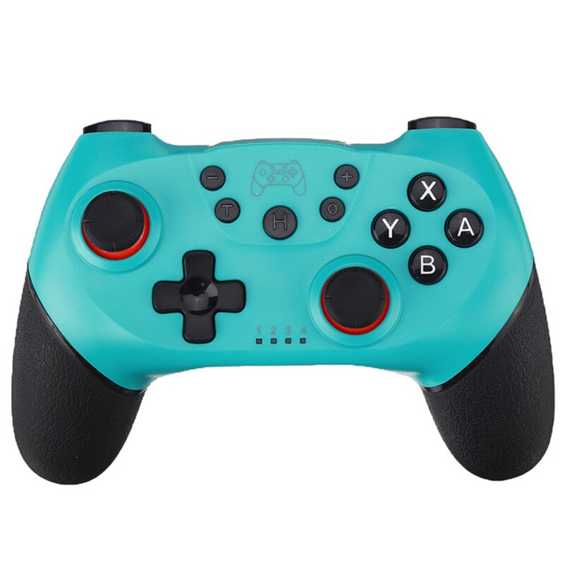 Bluetooth bezprzewodowe sterowanie USB dla Nintendo przełącznik sterowanie Gamepad Joystick Pad do grania PC Command Mando Pro wyzwalacz gier: Blue