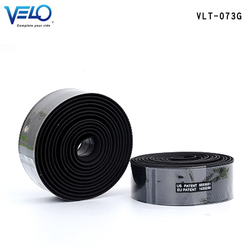 Velo VLT-073H Road Bike Bicycle Handlebar Tape Non-slip damping absorb sweat Cycling Handle bind Belt parts: 073G  black 1 pair