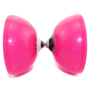 3 o 5 cuscinetti Diabolo bastoncini in fibra di vetro Set imballaggio professionale Kong Zhu giocattolo magico Body Building: Colore rosa