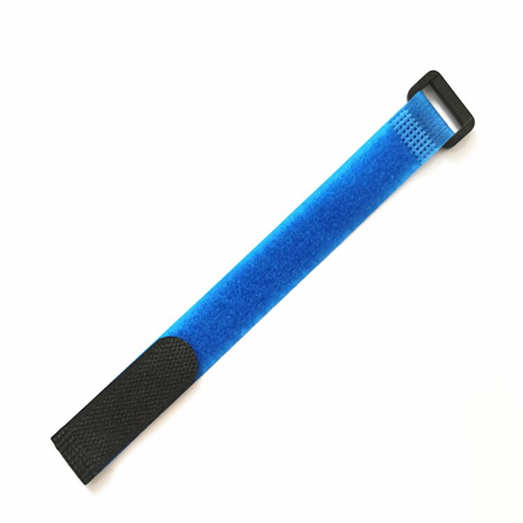 5 stücke 2*15cm umkehren schnalle Klett umreifung fahrrad schnalle Klett umreifung draht bindung Gurt: dunkel Blau
