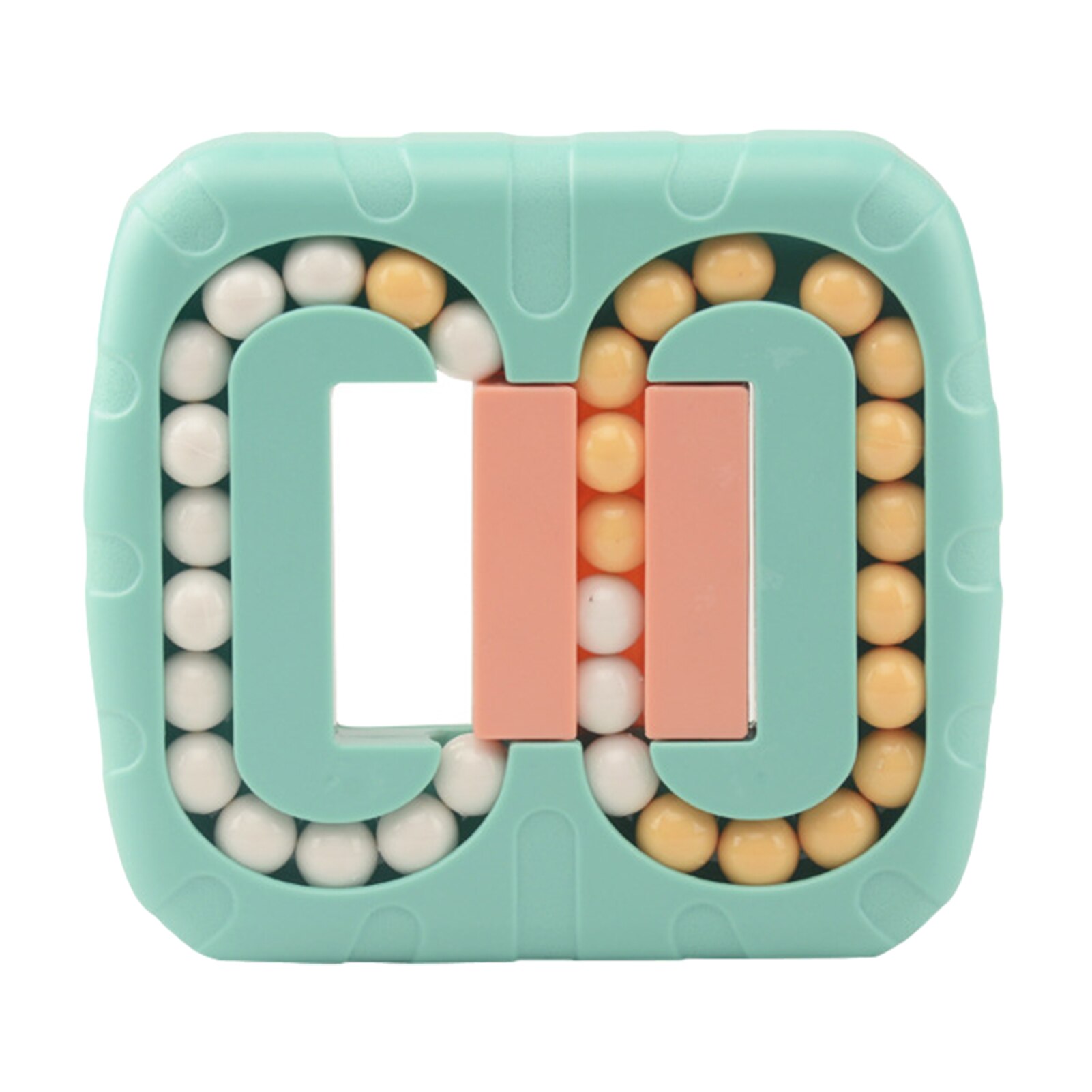 Roterende Magic Bean Vingertop Speelgoed Stress Relief Kinderen Educatief Speelgoed Voor Kinderen: Green