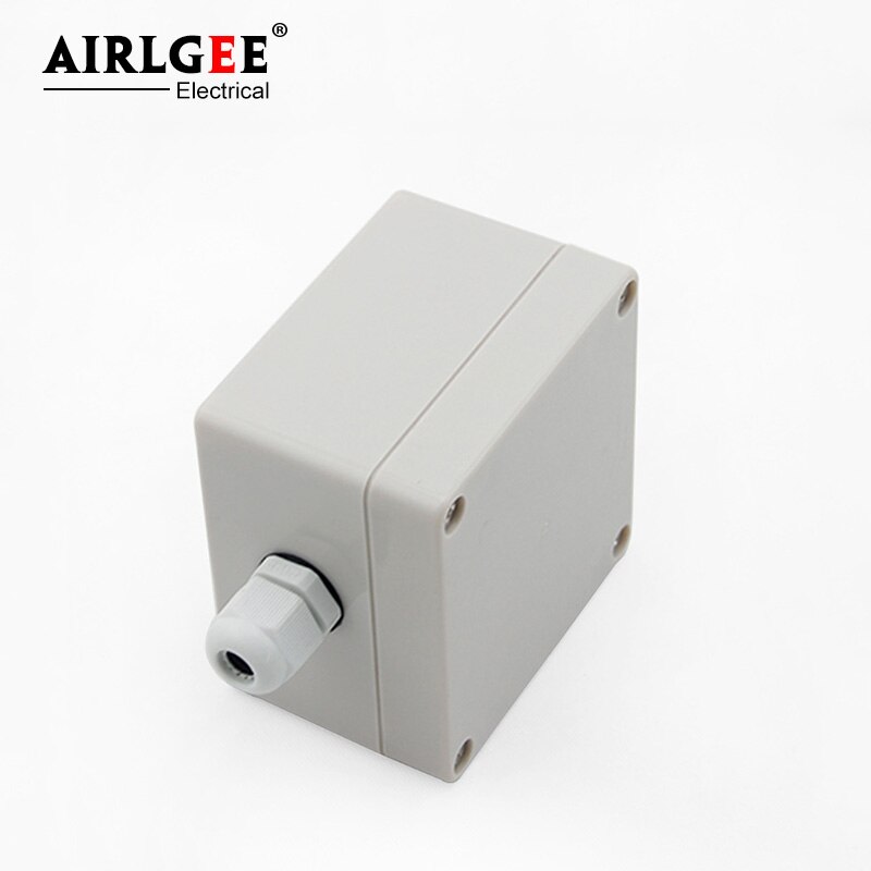 81*83*56mm 1 Inlet 1 Outlet waterproof terminal box junction box moisture-proof wiring box cable cable box nylon connector