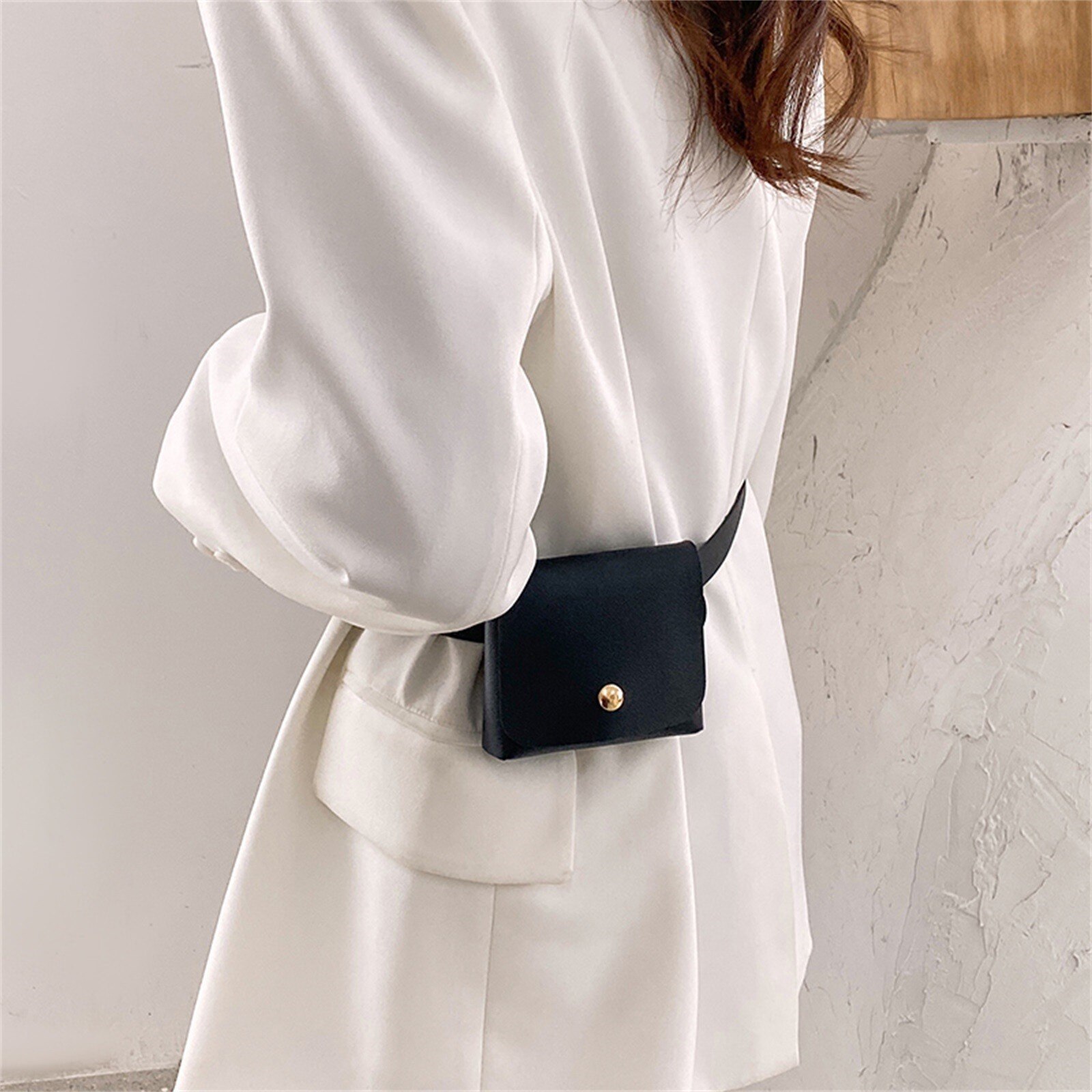Luipaard Taille Packs Dames Mode Riem Kleine Taille Zakken Casual Wild Riem Kleine Vierkante Tas Сумка Женская Сумка На Пояс