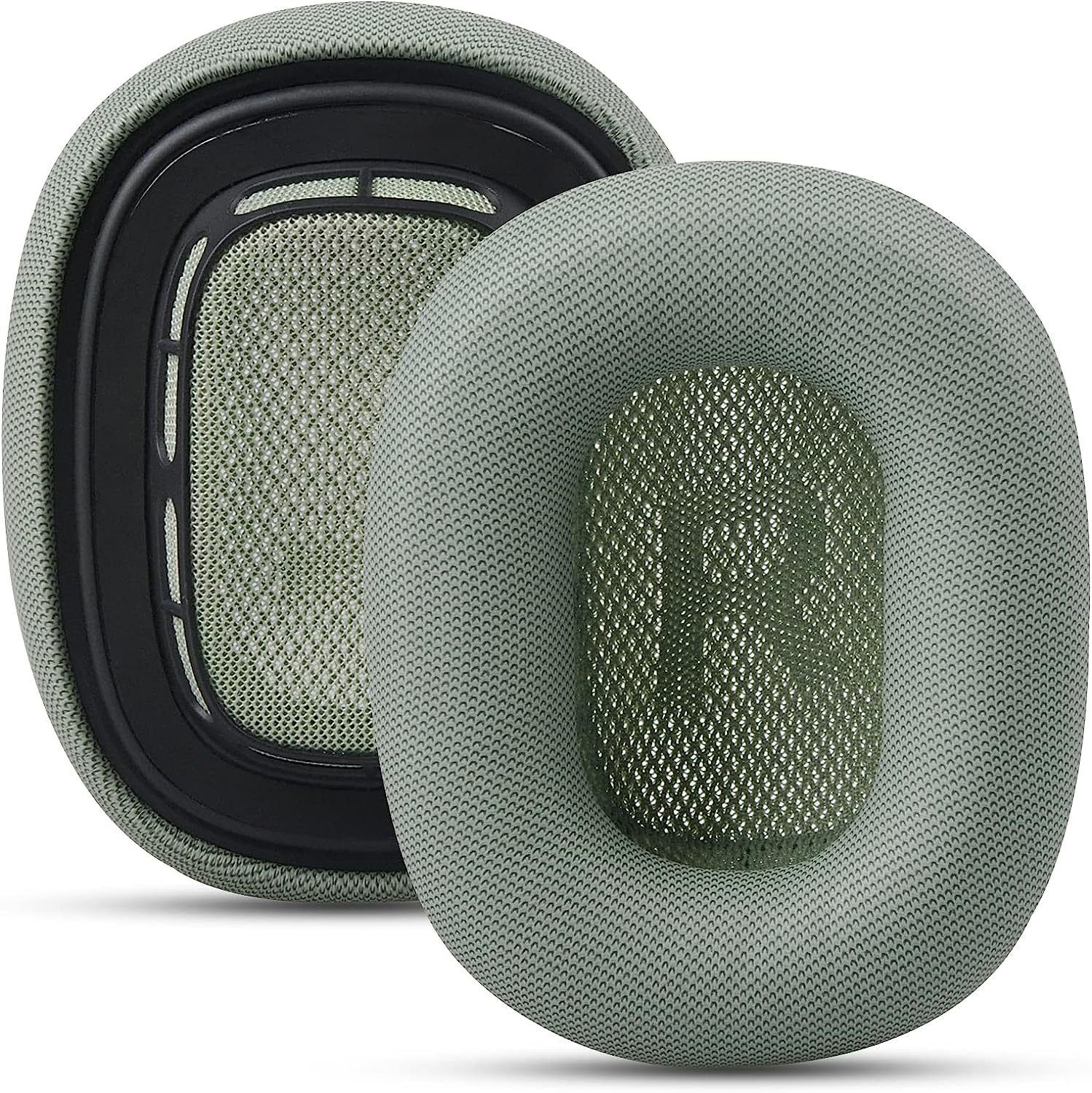 Coussinets d'oreille en peau de protéine pour écouteurs Apple AirPods Max, protège-oreilles en mousse de remplacement, adaptés parfaitement: BLEU CIEL