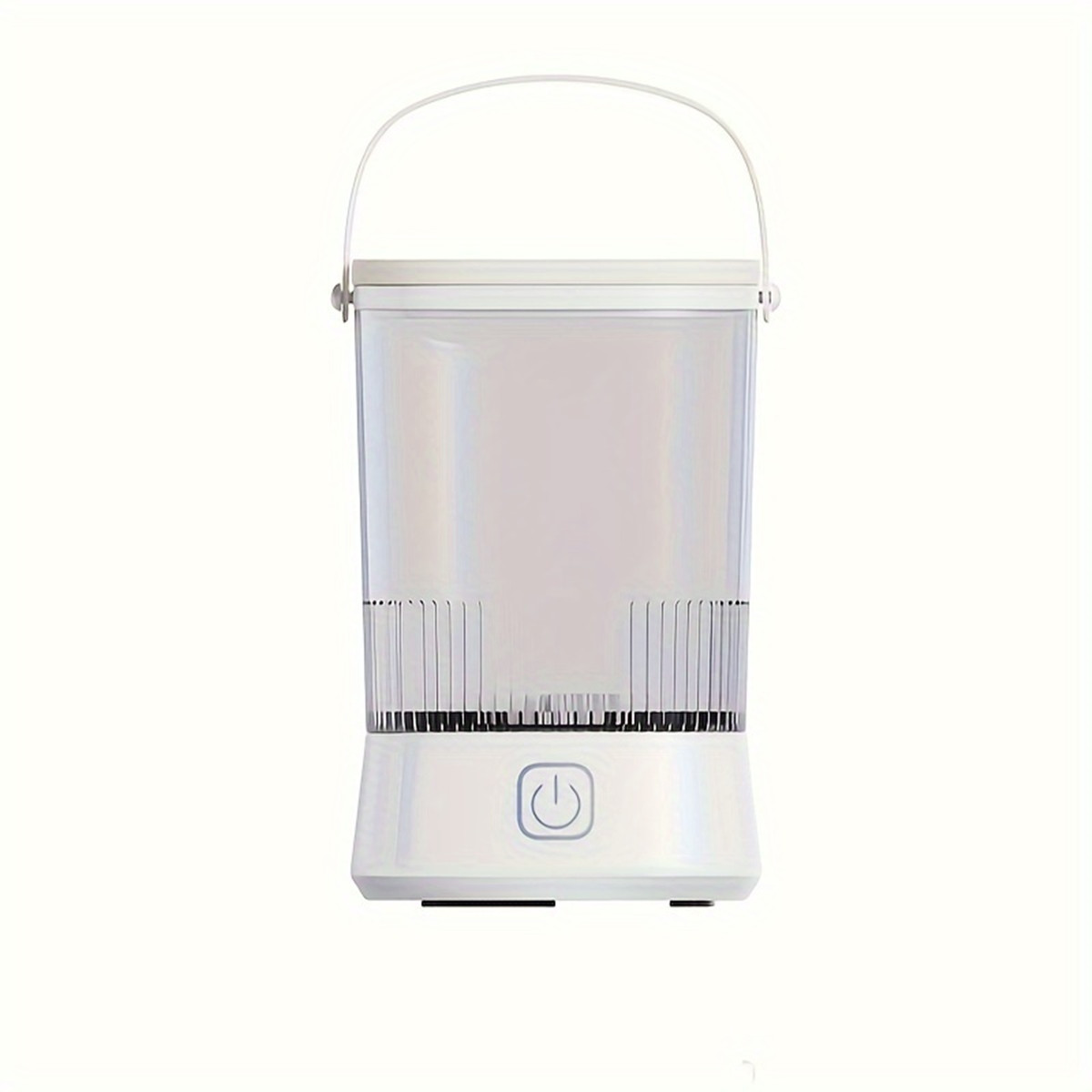 Automatischer elektrischer Make-up-Pinselreiniger, wiederaufladbar, 3-in-1, Typ C-Aufladung, Kosmetikpinsel, Waschen, Trocknen, Waschwerkzeuge, Maschine: WHITE