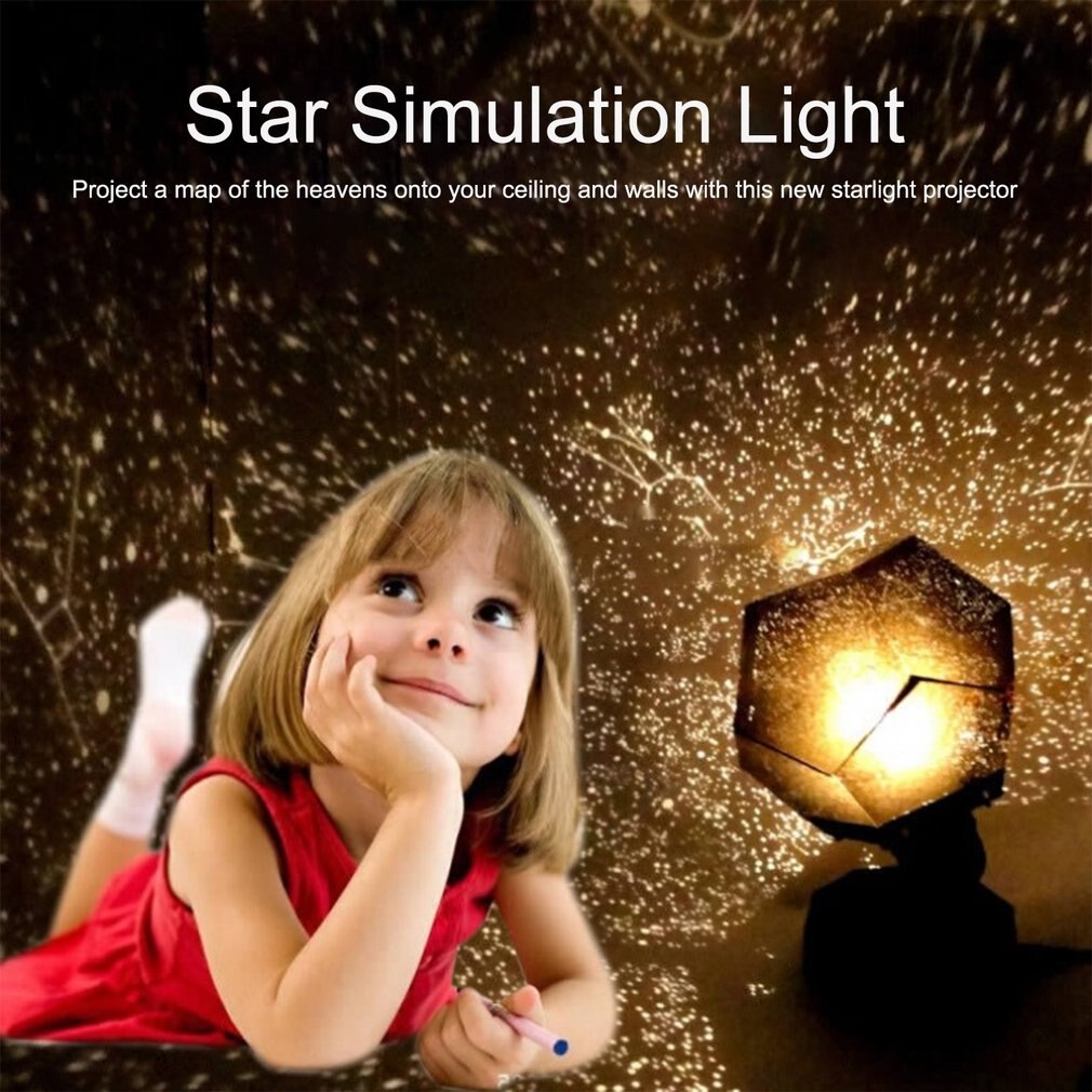 de estrellas celestes Astro cielo luz de noche del Cosmos proyector lámpara estrellada hogar dormitorio decoración para el hogar romántica espejo de belleza