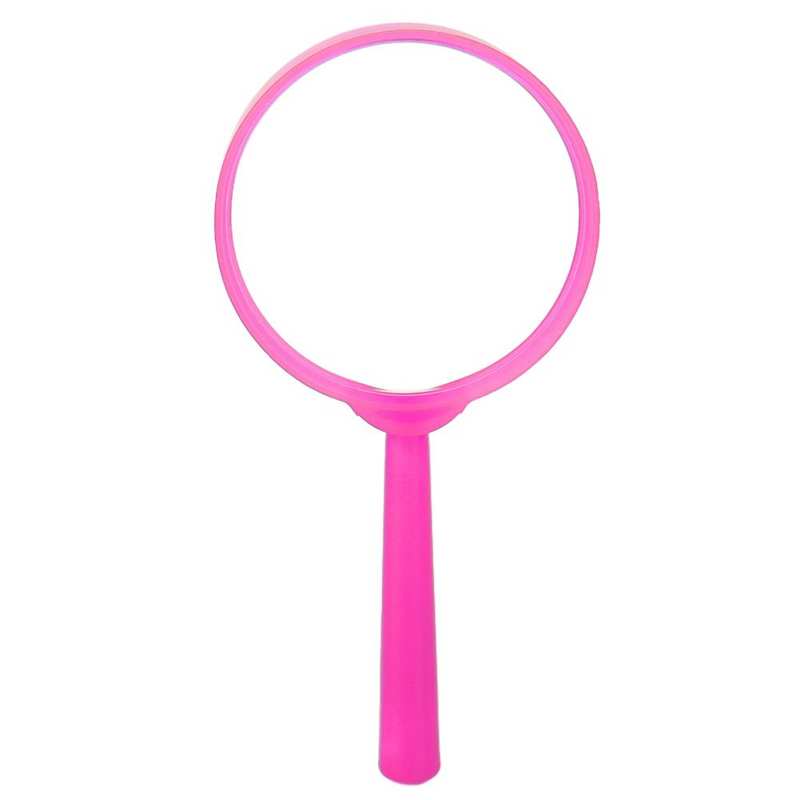 Lupa de lectura HD, ergonómica, para lectura: pink