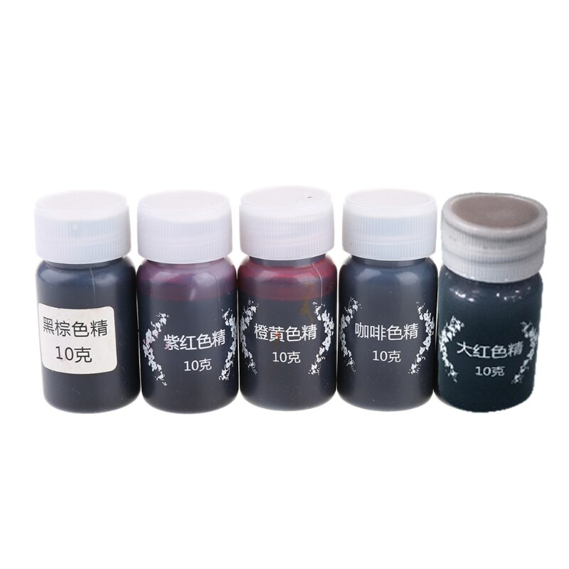 17 Pcs/Set Resin Glue High Concentration Transparent Color Paste Pigment