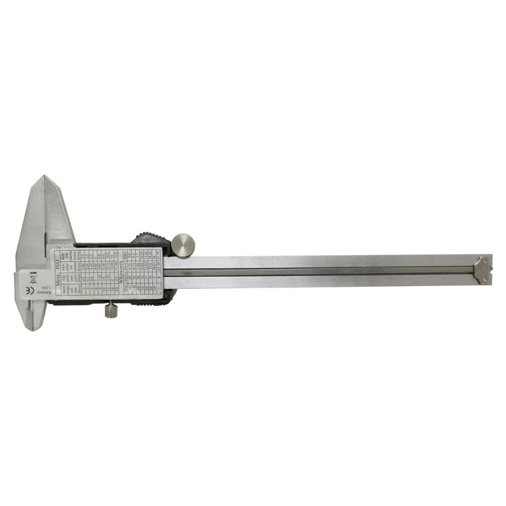 Electronic Digital Caliper Waterproof Stainless Steel Vernier Caliper 6inch/150mm High Precision LCD Display Micrometer Gauge