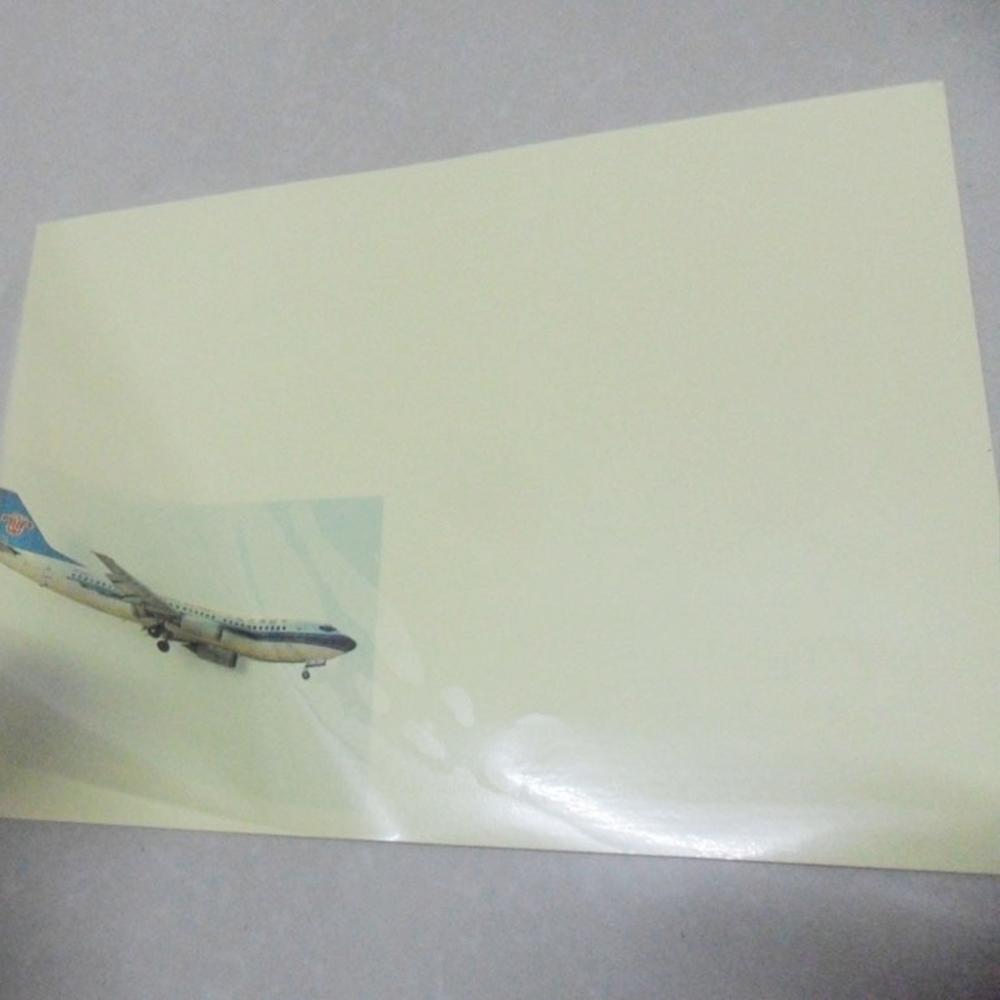 Adhesive A4 Blank Gloss Clear Transparent PET Label Sticker Sheets Special for Inkjet Printer