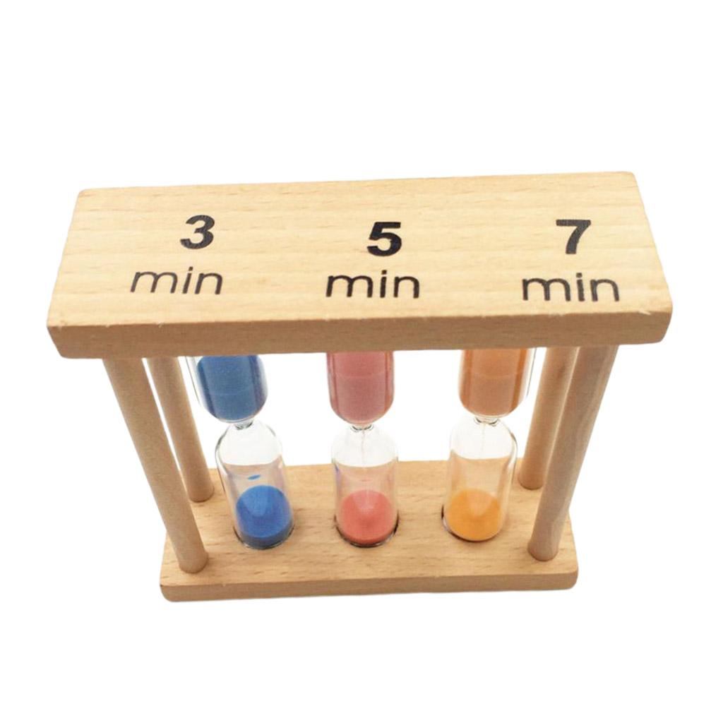 einstellen mit 3/5/7 Minuten Sanduhr für sterben Küche zum Kochen, Backen (Yoga-Sauna)/Lesen/Meditation – Quadratisch
