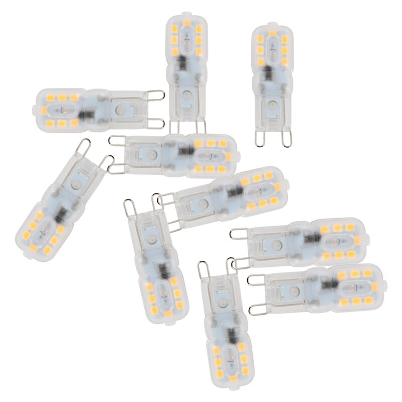 10 X G9 5W LED Dimmable Capsule Bulb Replace Light Lamps AC220-240V