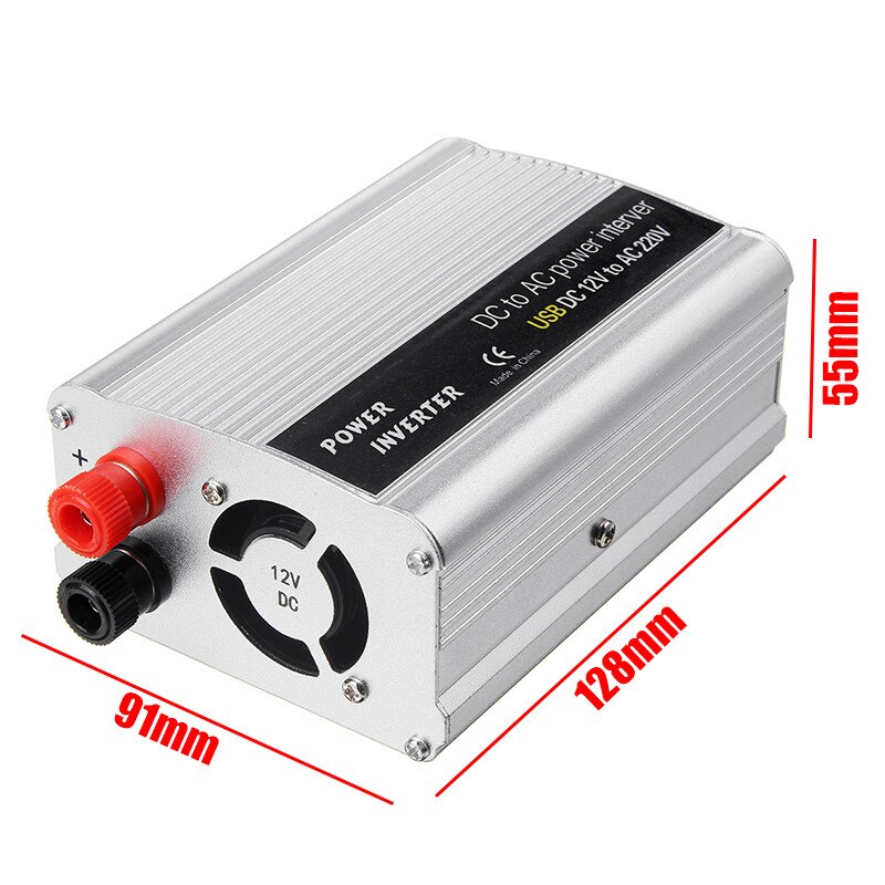 2000w dc 12v til  ac 220v usb bil strøm inverter oplader konverter adapter  dc 12 to ac 220 modificeret sinusbølge transformer