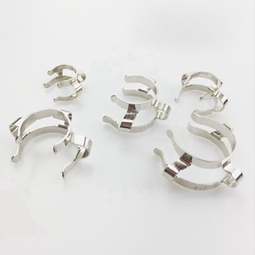 Abrazadera en forma de cono para adaptador de vidrio, juntas de acero inoxidable 304, 14 #19 #24 #29 #34 #45 #