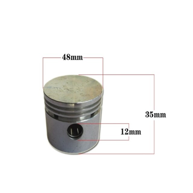 42/47/48/51/65/80/90mm piston for direct driven air compressor, belt driven air compressor. compressor pistons.: 48mm