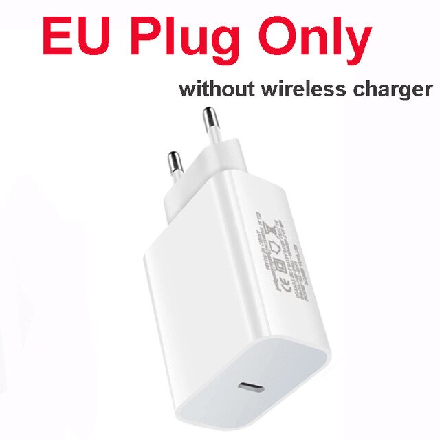 Caricabatterie Wireless magnetico Magsafing originale 15W per iPhone 12 Pro Max Mini ricarica rapida USB C ricarica rapida PD US EU Plug: EU Plug Only