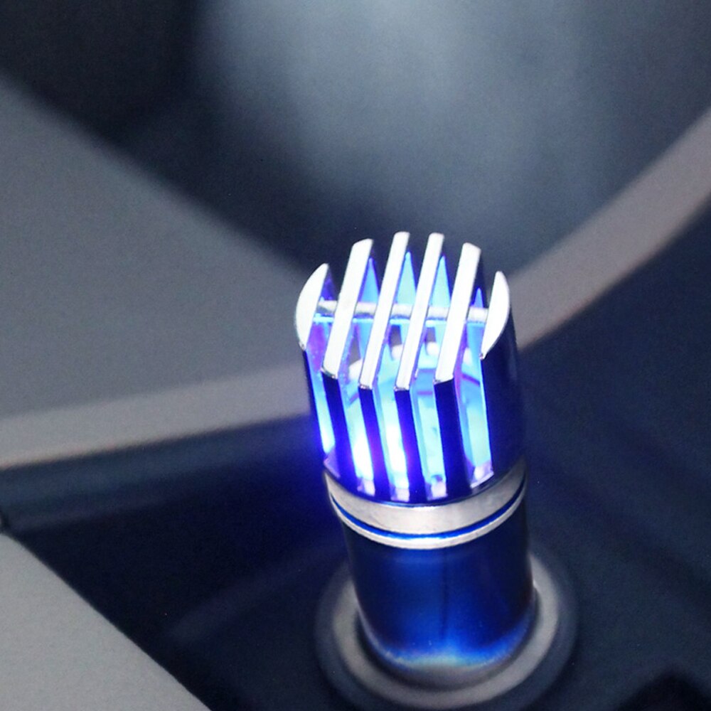 Onever Mini Auto Car Fresh Air Ionic Purifier Oxygen Bar Ozone Ionizer Cleaner 12V For Car Bedroom Office