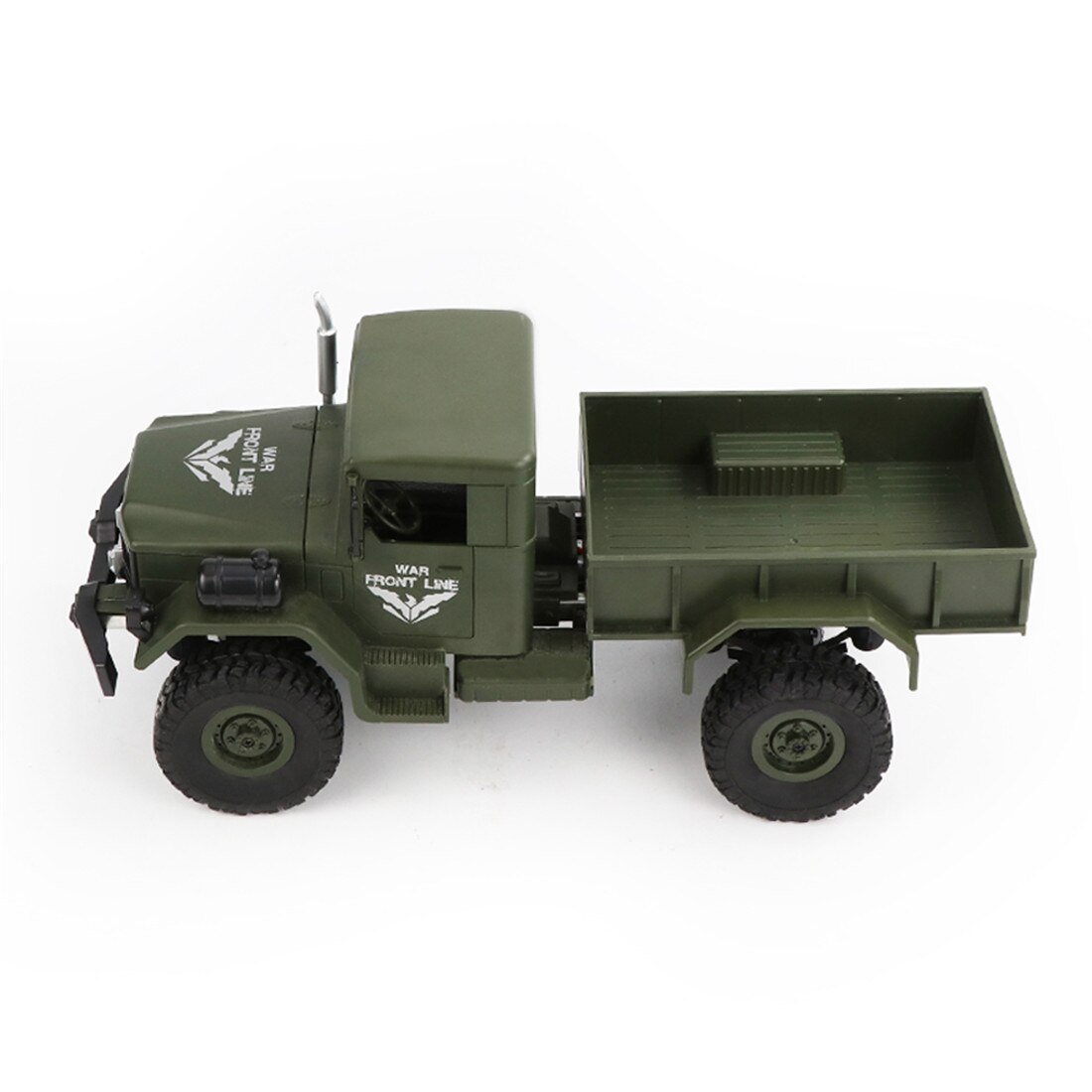 1:16 2.4G 4/6WD RC camions camion militaire escalade voiture tout-terrain véhicule RC militaire modèle de voiture jouet télécommande jouets-jaune: 4WD Olive Drab