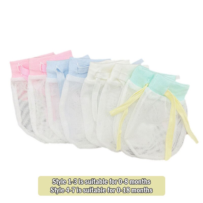 1 Pair Children Infant Anti Biting Eat Hand Protection Gloves Kids Harmless Set Anti-bite Finger Nail Gloves Harmless Suit