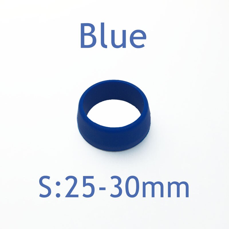 RISK Waterproof Silicone Ring Gasket for Bicycle Seatpost Protection MTB Mountain Road Bike Seat Post Dustproof Cover Washer: Blue S