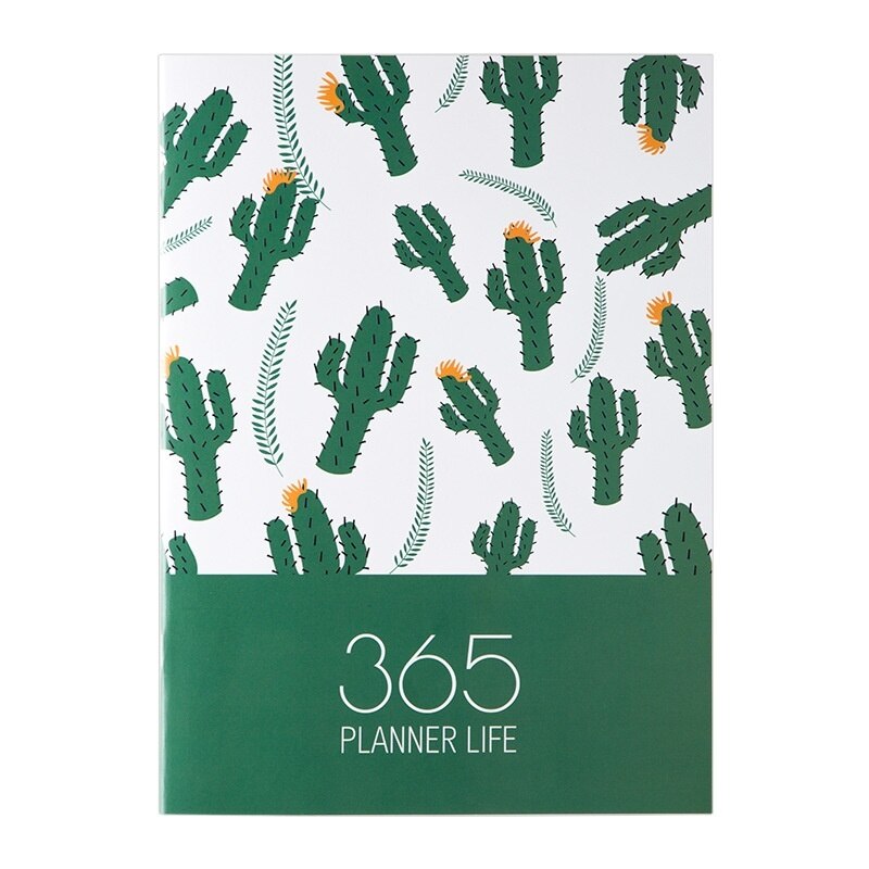 Agenda Planner Organizer A4 Diary Notebook and Journal Kawaii Fruit Weekly Monthly Note Book Back To School Travel Handbook