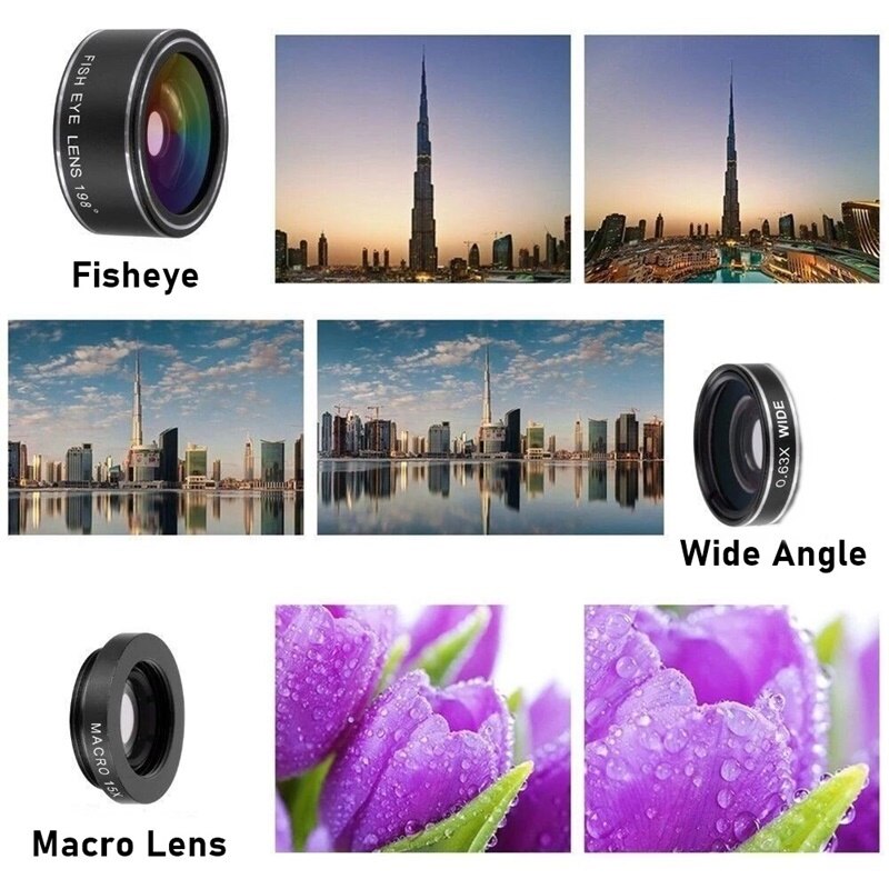 Tongdaytech Universele 12X Zoom Telelens Telescoop Mobiele Telefoon Camera Lens Met Clips Voor Iphone Samsung Smartphone