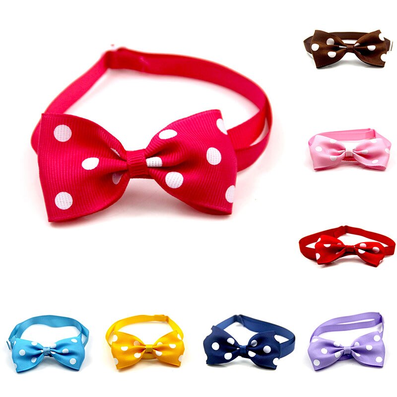 Pet Hond Kat Strikjes Kraag Pet Bows Puppy Kat Stropdassen Strikje Stropdassen Verstelbare Gesp Huisdier Accessoires Hond Kat Grooming levert