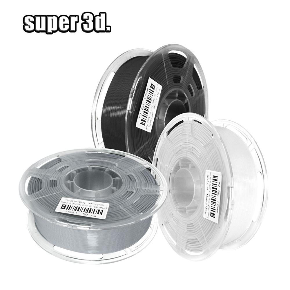 3D Printer Filament PLA/PLA+ 1KG 1.75mm Transparent Neat Spool 3D Plastic Printing Material high purity for 3D Printers/ Pens