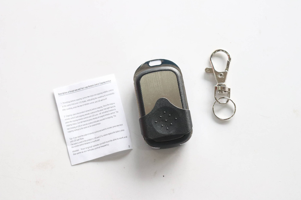 10pcs 433 MHz RF 4 Channel Cloning Duplicator Key Fob A Distance Learning Electric Garage Door Controller IC