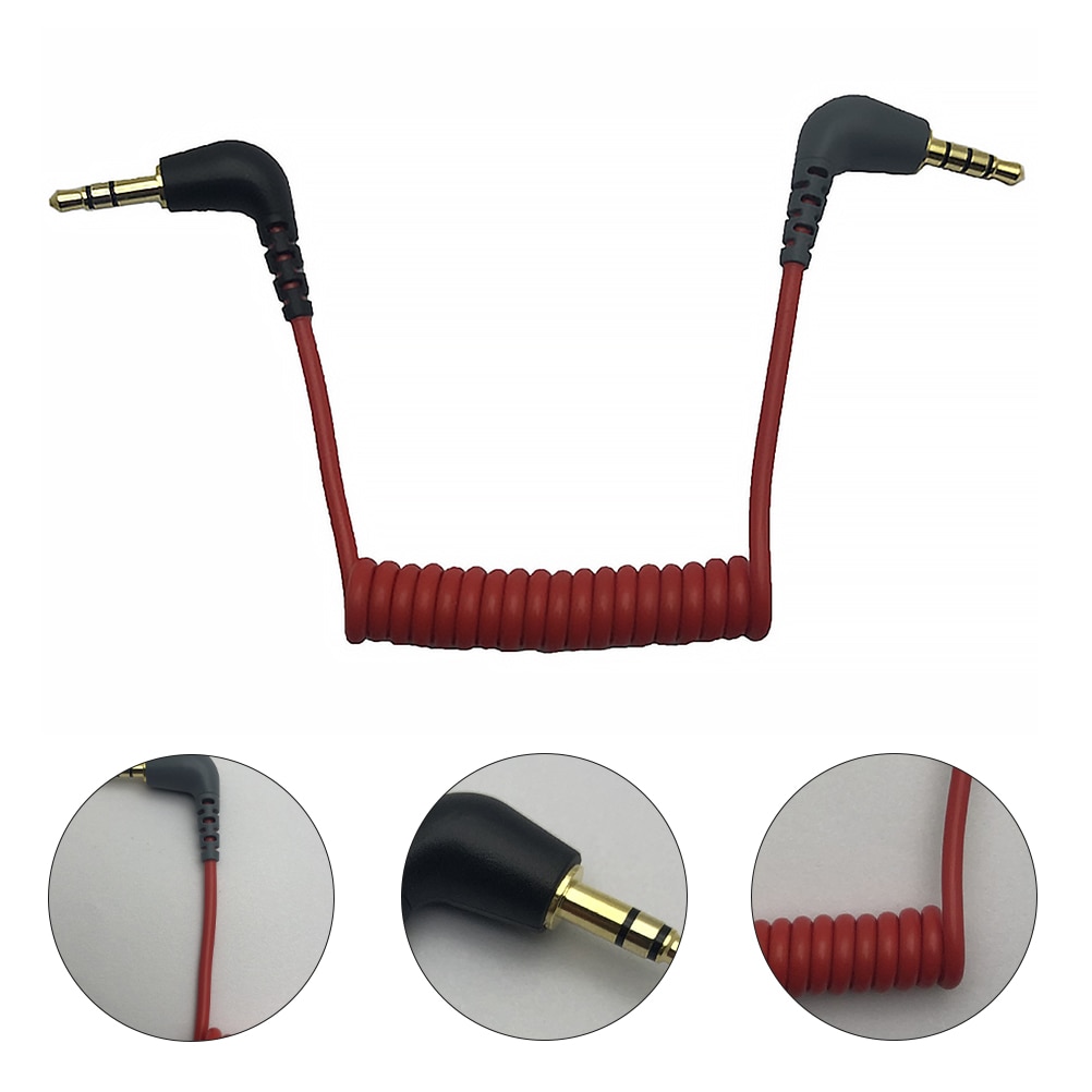 1Pc 3.5mm TRS to TRRS Splitter Adapter Cable Transfer for Micro and Micro