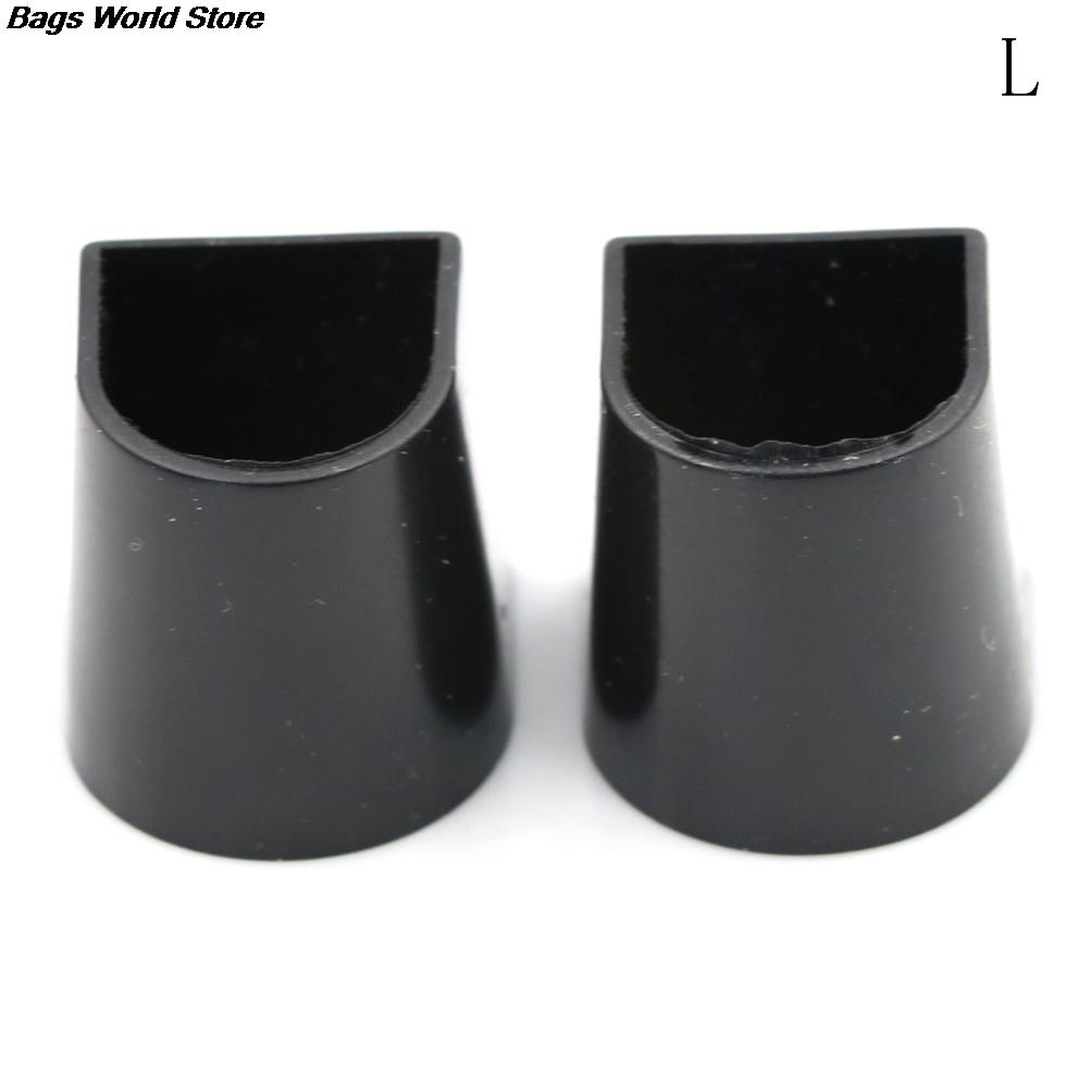 1 Pair Latin Dance Shoes Transparent Shoe Covers Cap Shoe Care Hard Wearing High Heeler Wedding Heel Protectors Stoppers 3 Sizes: Black L
