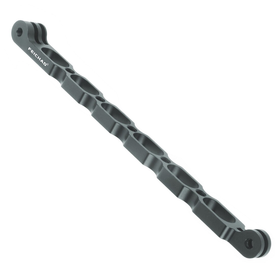 Bras d&#39;extension pour Support de casque, rallonge de 1/4 trous, poignée pour Insta360 One x2, caméra d&#39;action pour Gopro: 22cm Titanium