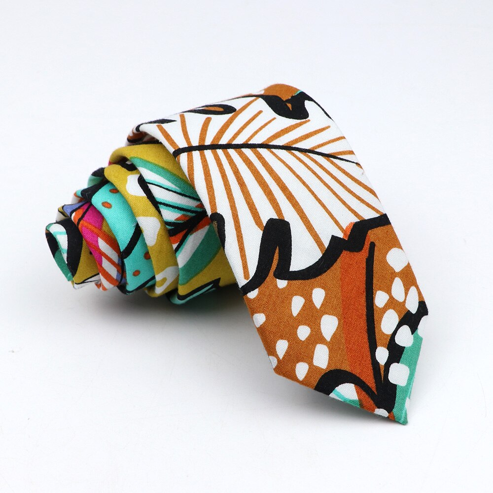 Bloemen Tie Voor Mannen Vrouwen Skinny Casual 100% Cotton Casual Bloem Skinny Hals Voor Bruiloft Suits das: 19