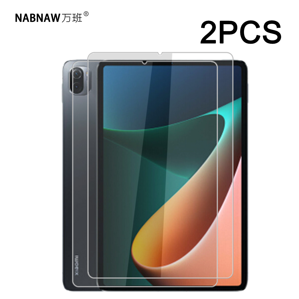 2PCS Free Bubble Scratch Proof Tempered Glass Screen Protector For Xiaomi MI Pad 5/ MI Pad 5 Pro 11 inches