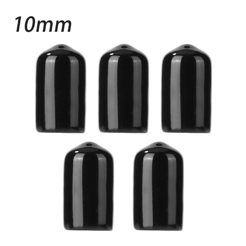5pcs 10/12/13/14mm Plastic Pool Cue Tip Protector Indoor Club Pub Family Game Snooker Billiard Accessories