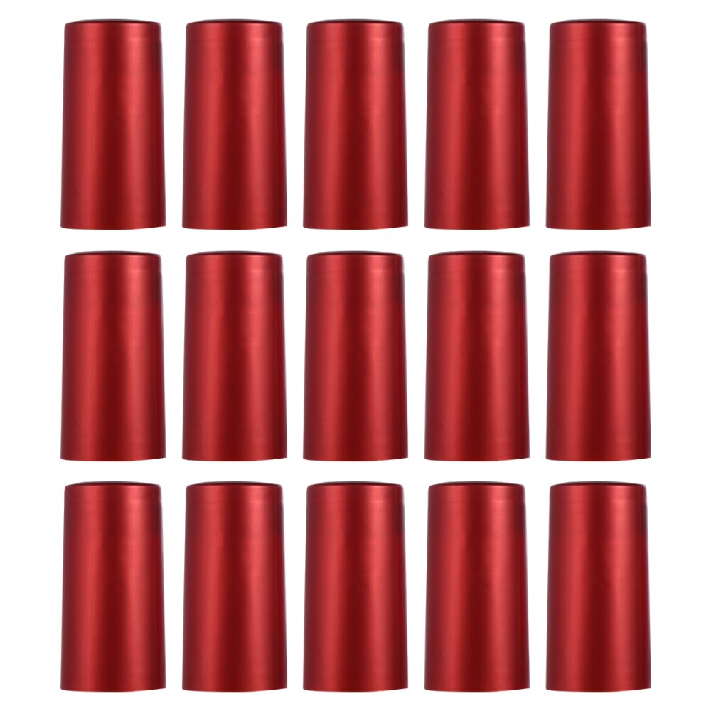 100pcs Heat Shrinkable Cap Bottle Film Bottle Cover Film