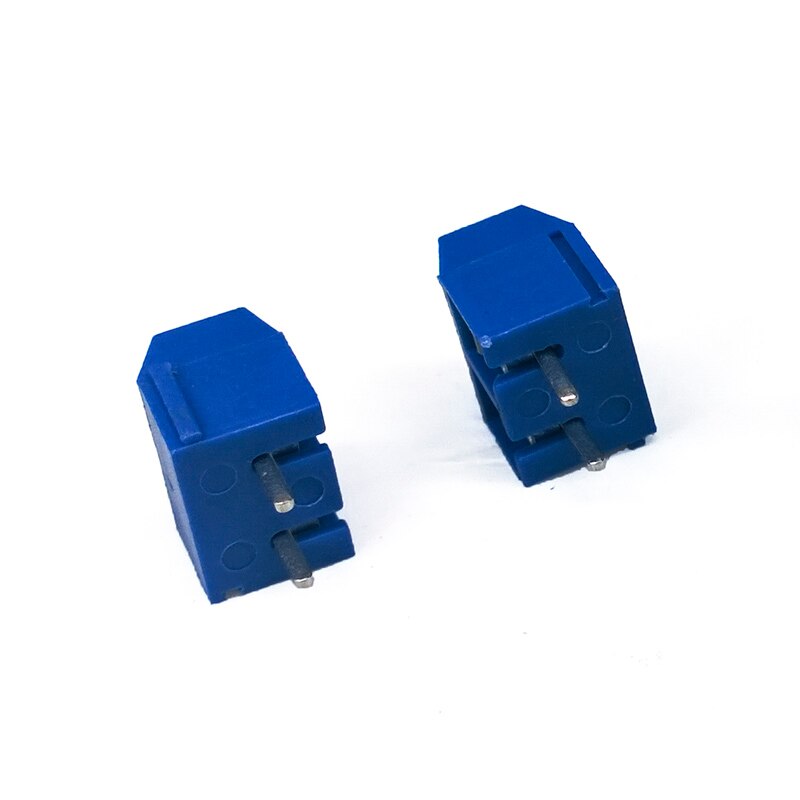 20 stks/partij Terminal Schroef XK/KF301-5.0MM KF301-2P Blok Connectoren PCB 2 Pin Schroef Blokaansluiting