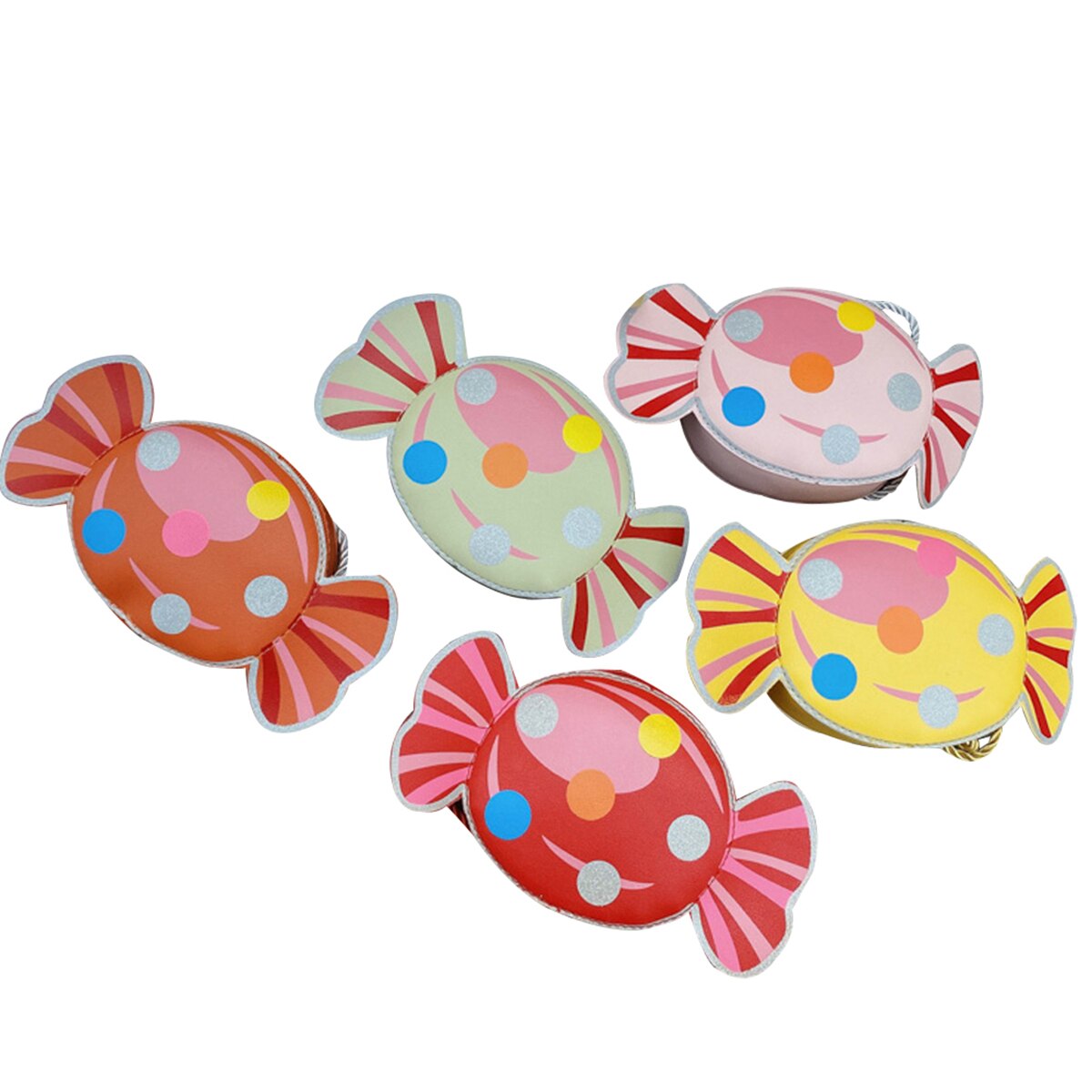 Lovely Kids Girls Candy Shape Crossbody Bag Shoulder Bag for Travel Party
