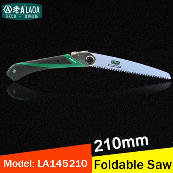 LAOA 170mm/210mm Vouwen Zag SK5 Tuin Snoeien Handzaag Draagbare Outdoor Shear Gereedschap Sharp Saw: 210mm Saw