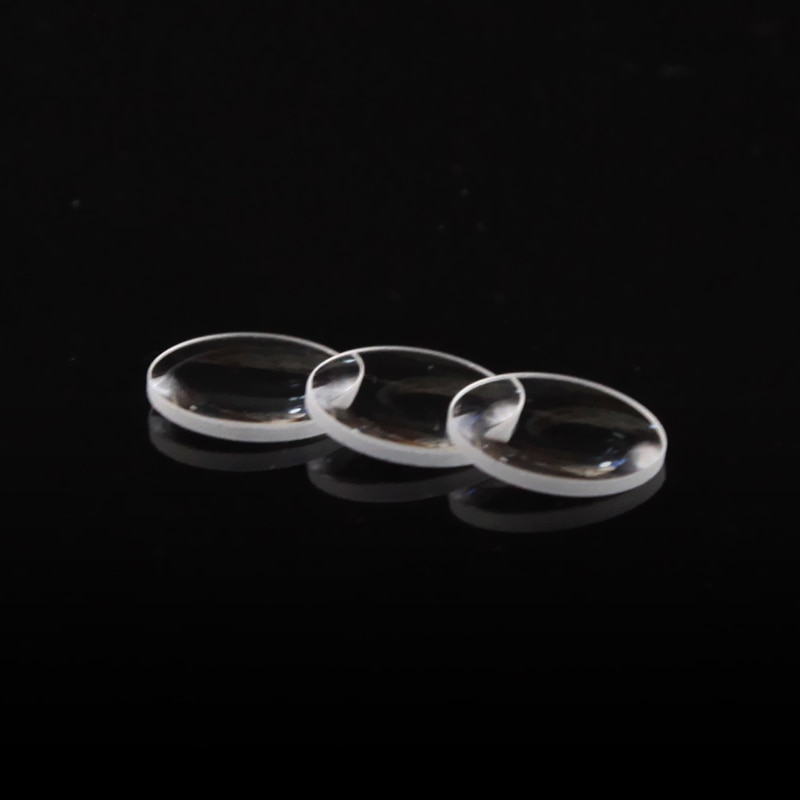 optical glass convex lens diameter 15mm focal length 11.81mm sample K9 mini magnifier