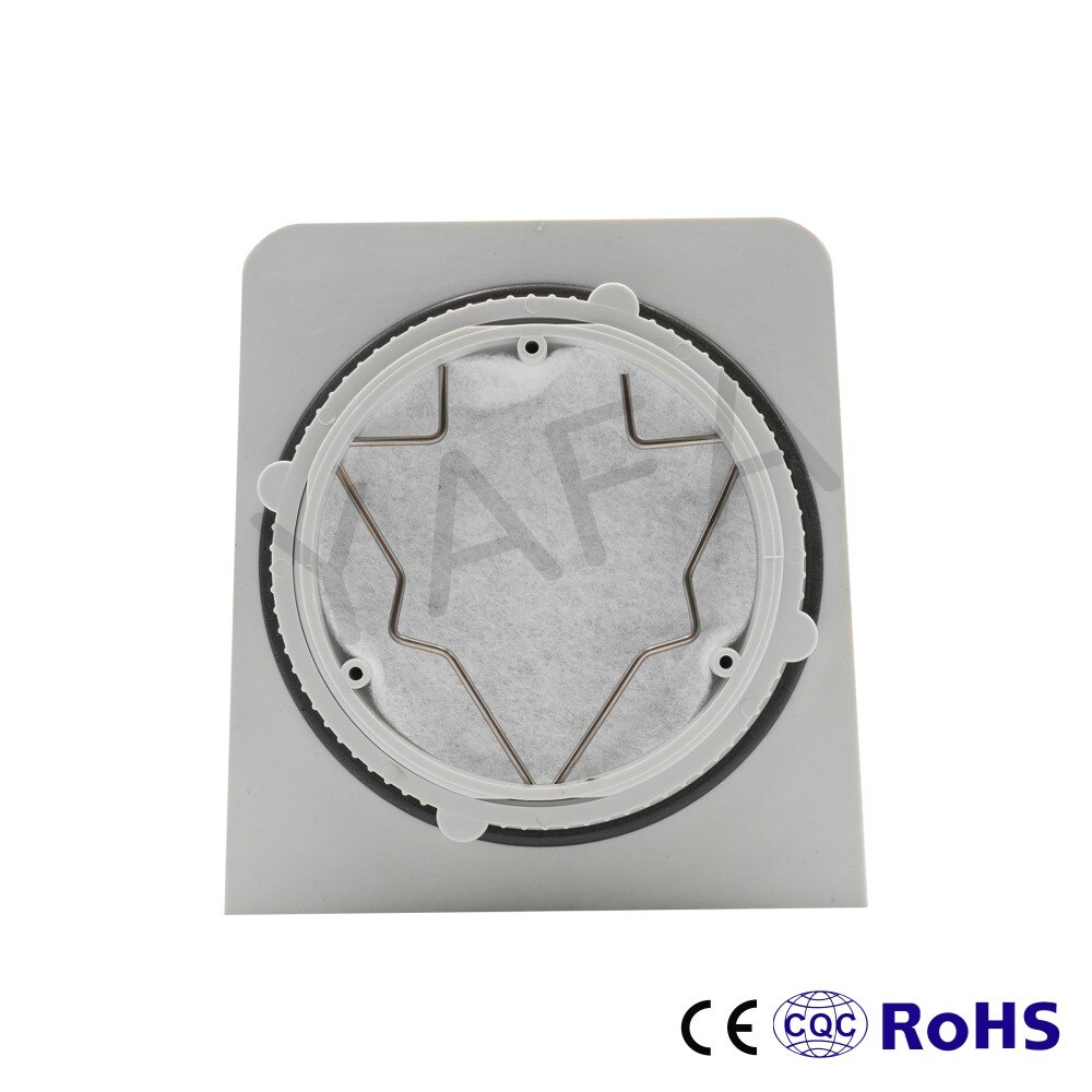 Filtro de ventilación para gabinete, rejilla de ventilación 9802, rejilla para ventilador de filtro de salida para ventilador axial AC DC 9238 9225