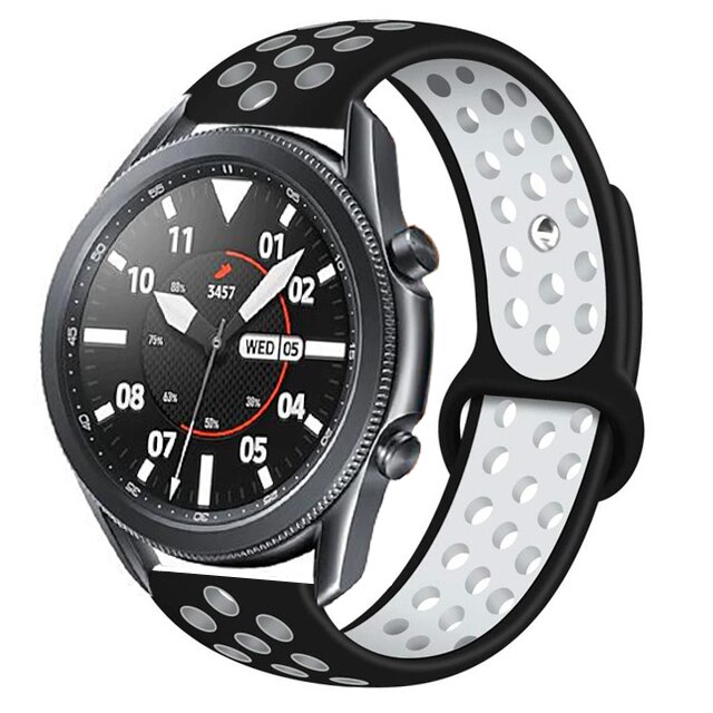 20mm pulseira para garmin vivoactive 3 música vivove hr silicone respirável pulseira esportiva para forerunner 245 645 venu sq cinta: 9